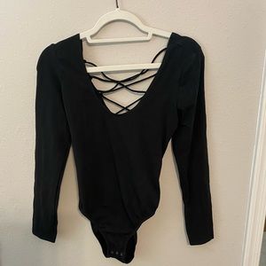 Long Sleeve black bodysuit
